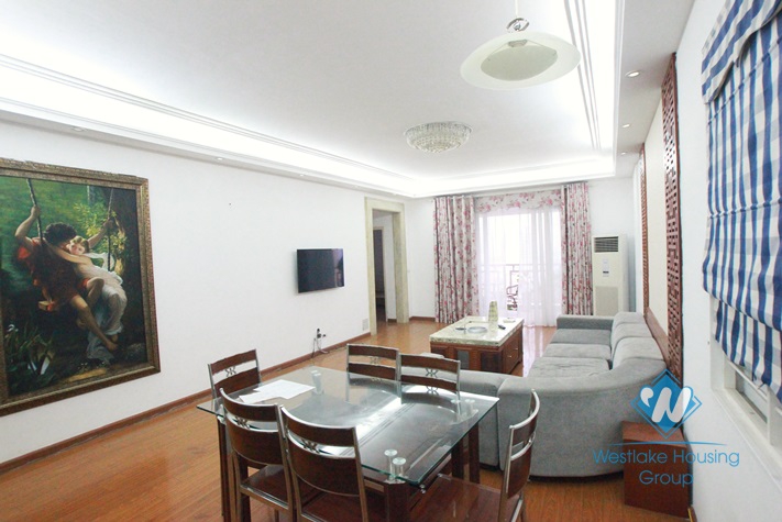 Beautiful 03 bedrooms apartment for rent near Kim Ma Street, Ba Dinh, Hanoi